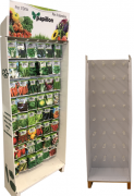 ESPOSITORE CARTONE 48 GANCI SEMI ORTO PAPILLON
