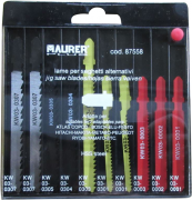 LAME X SEGHETTO ALT. ASSORTITE CF10PZ MAURER PLUS-PLACCHETTA