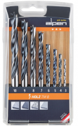 PUNTE SERIE LEGNO "HOLZ TM 8" 8PZ ALPEN ASTUCCIO PVC