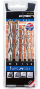 PUNTE SERIE MURO "LONG LIFE TSS 5" 5PZ ALPEN ASTUCCIO PVC