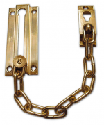 CATENA DI SICUREZZA ACCIAIO OTTONATO