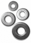 RONDELLE PIANE ZINCATE 30MM MAURER - SCATOLA 80 PZ