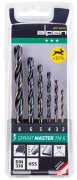 PUNTE SERIE METALLO "HSS SPRINT MASTER TM 6"  6PZ ALPEN ASTUCCIO PVC