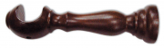 MENSOLA IN LEGNO CM 25 MM 35 CILIEGIO