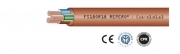 Cavo gommato FS18OR18 marrone 3x2.5 mt100