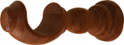 MENSOLA IN LEGNO CM 10 MM 35 CILIEGIO